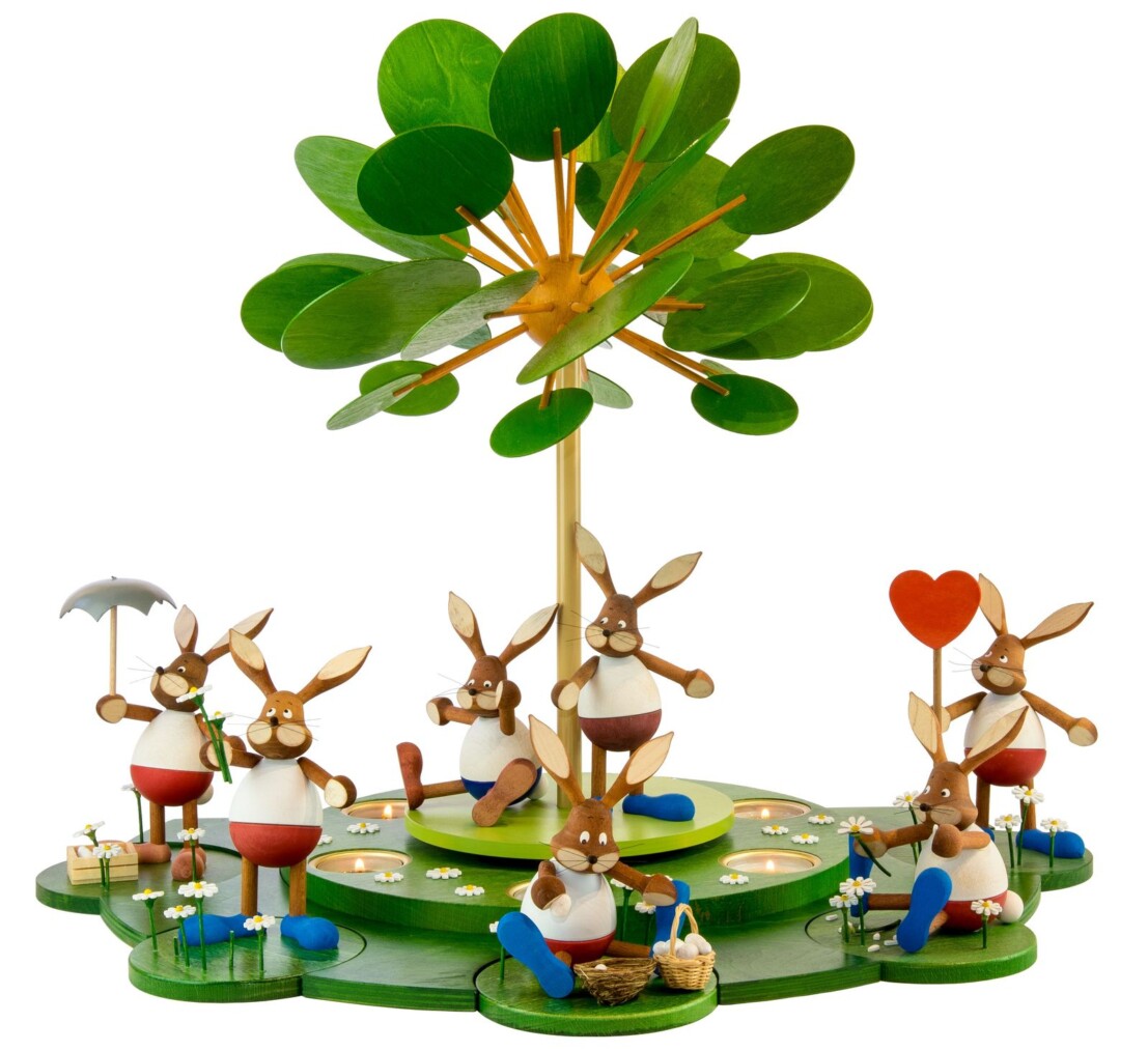 Teelichtpyramide Wärmespiel